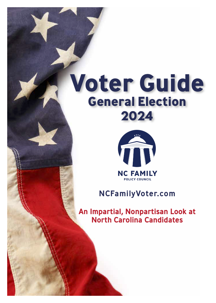 NC Family 2024 Voter Guide Cover